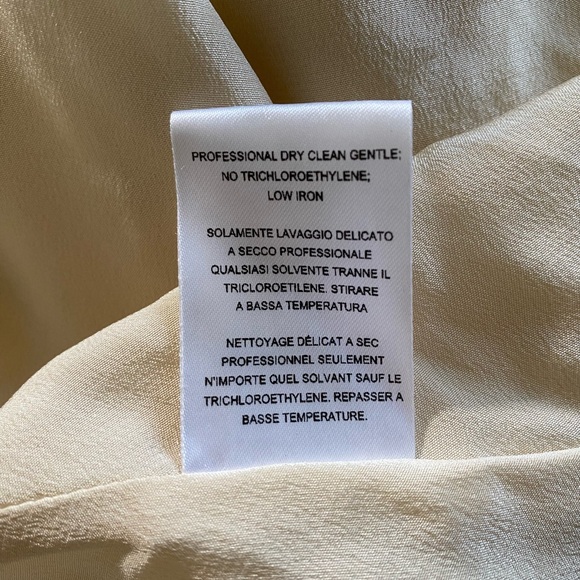 RARE Narciso Rodriguez Silk Slip Gown Dress size 38 - Picture 12 of 12